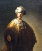 Rembrandt Peale Man in Oriental Costume oil